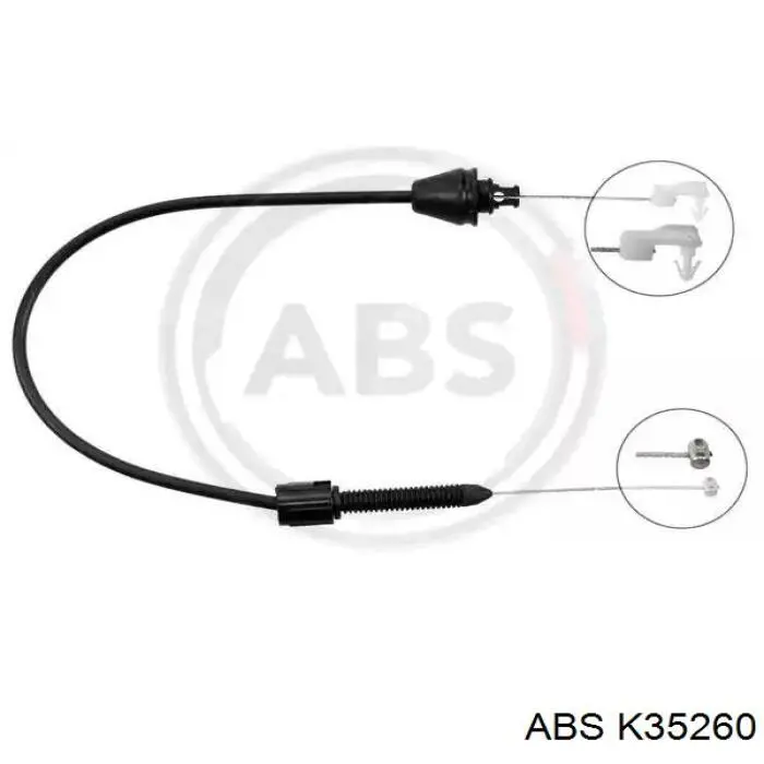 Linka gazu ABS K35260 cena, od 15,05 USD