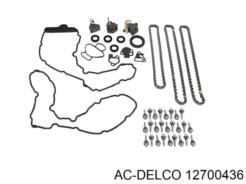 Łańcuch rozrządu, zestaw General Motors 12650231 cena, od 635,28 USD