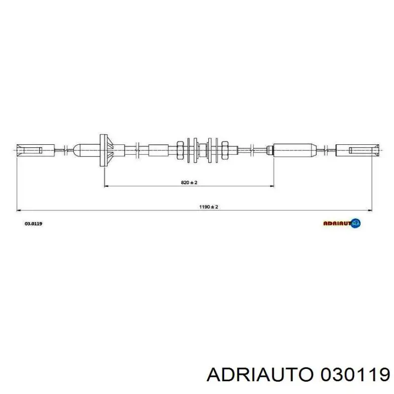 Linka sprzęgła do Audi 100 C3 44, 44Q