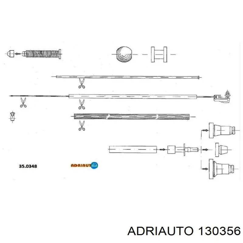 Linka gazu do Ford Escort VI GAL