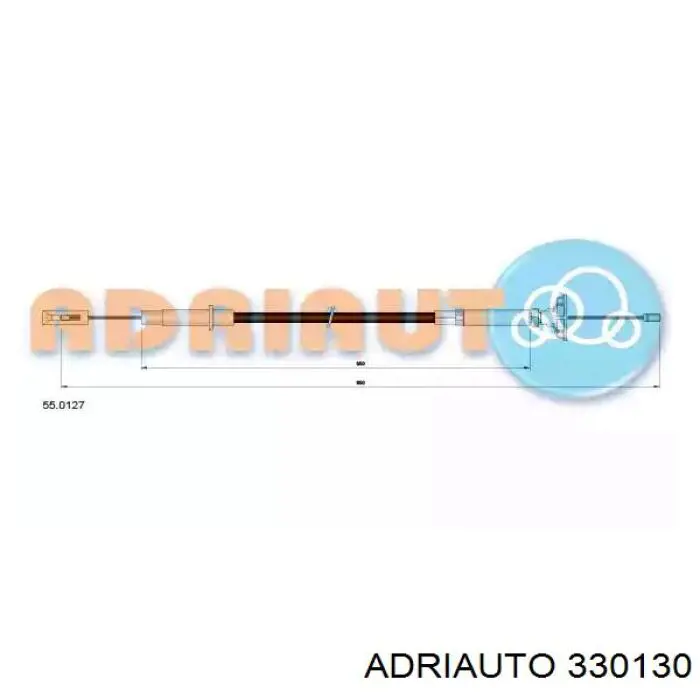 Do koszyka 330130 Adriauto Linka sprzęgła