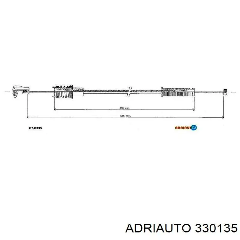 Linka sprzęgła Adriauto 330135 cena, od 14,48 USD