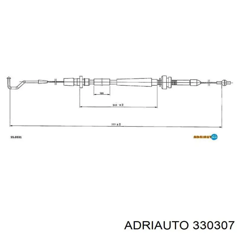 Linka gazu Opel Kadett E kombi (35, 36, 45, 46) (1984 - 1991) cena, od 19,99 USD
