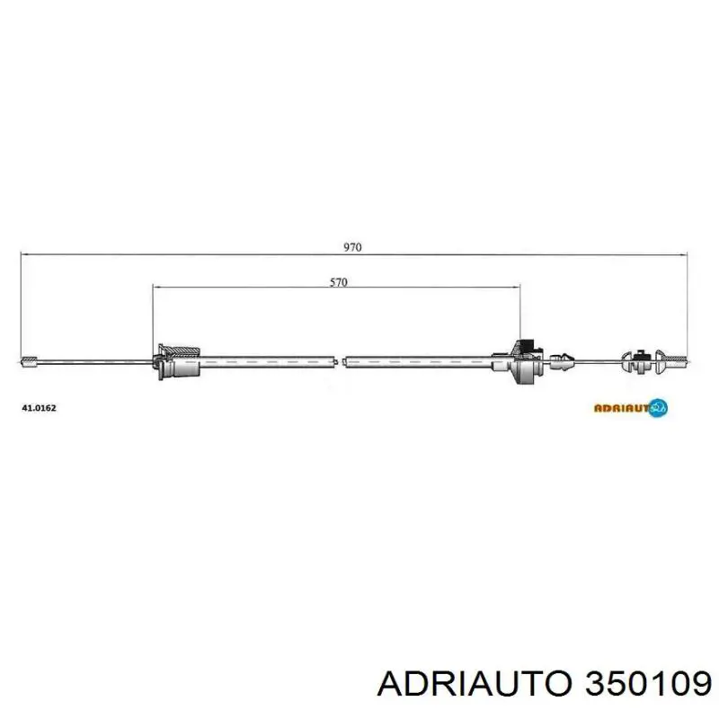 Linka sprzęgła Adriauto 350109 cena, od 17,44 USD