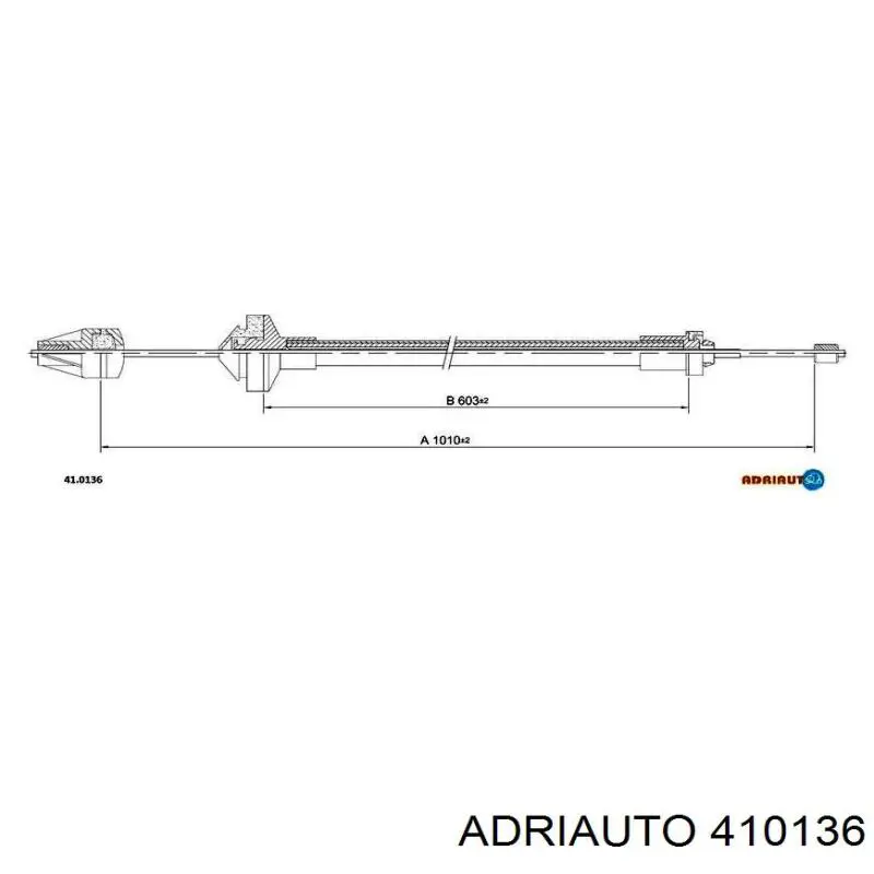 41.0136 Adriauto linka sprzęgła