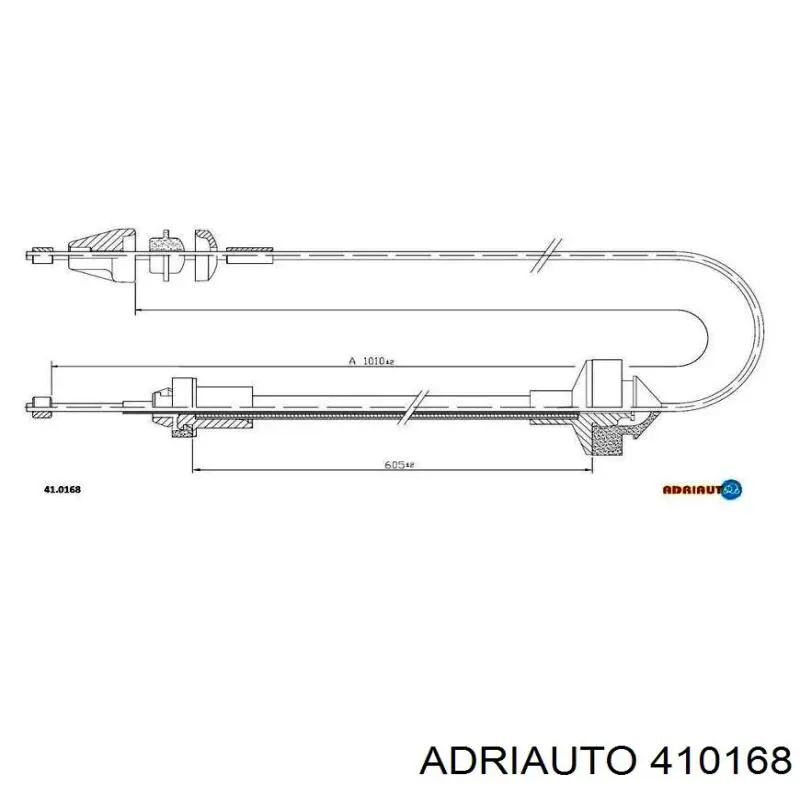 Do koszyka 410168 Adriauto Linka sprzęgła