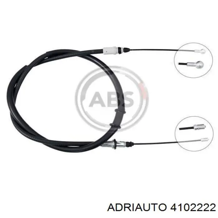 Linka hamulca ręcznego tylna prawa/lewa Adriauto 4102222 cena, od 17,83 USD