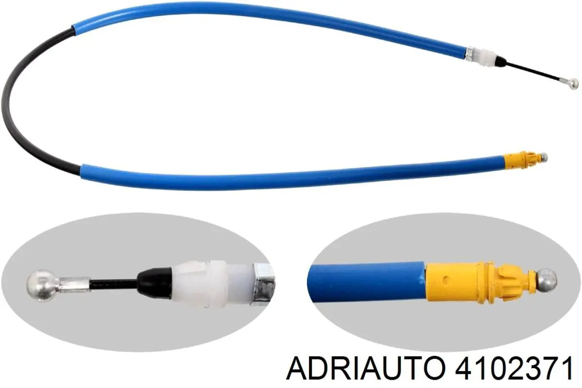 Linka hamulca ręcznego tylna prawa Adriauto 4102371 cena, od 14,77 USD