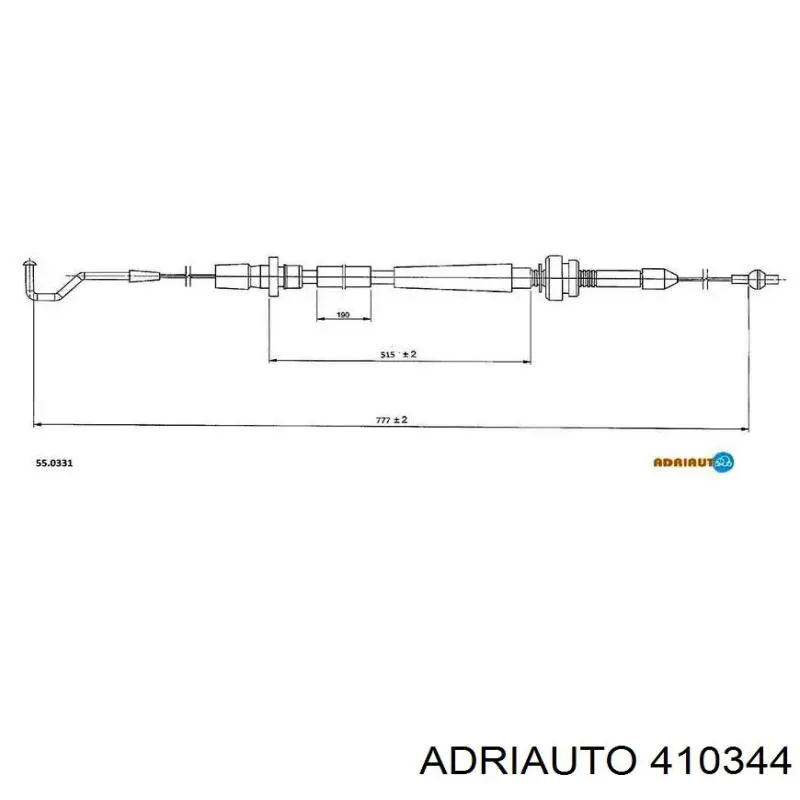 410344 Adriauto Linka gazu