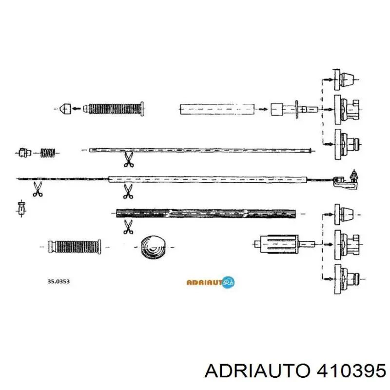 410395 Adriauto Linka gazu