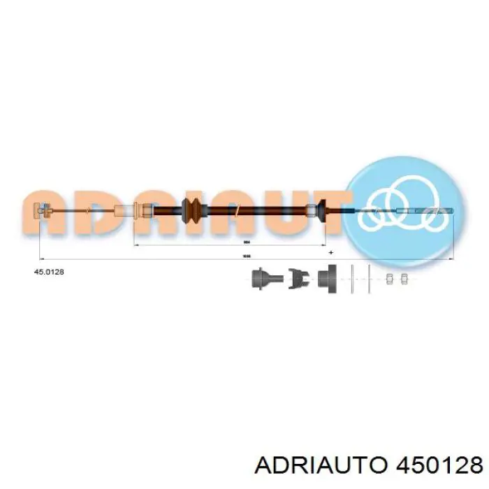 45.0128 Adriauto linka sprzęgła