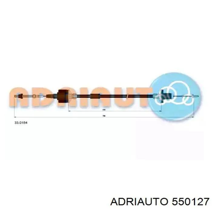 Do koszyka 550127 Adriauto Linka sprzęgła