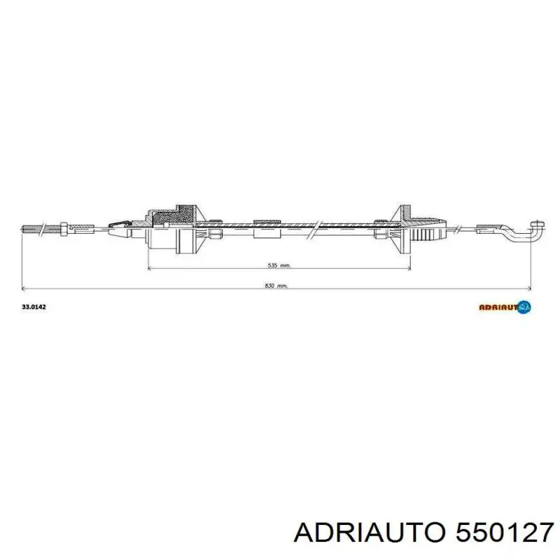 Linka sprzęgła Adriauto 550127 cena, od 13,53 USD
