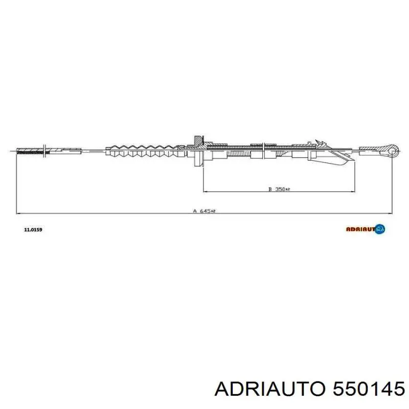 550145 Adriauto Linka sprzęgła