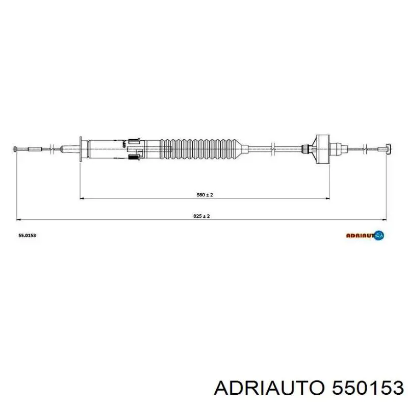550153 Adriauto Linka sprzęgła