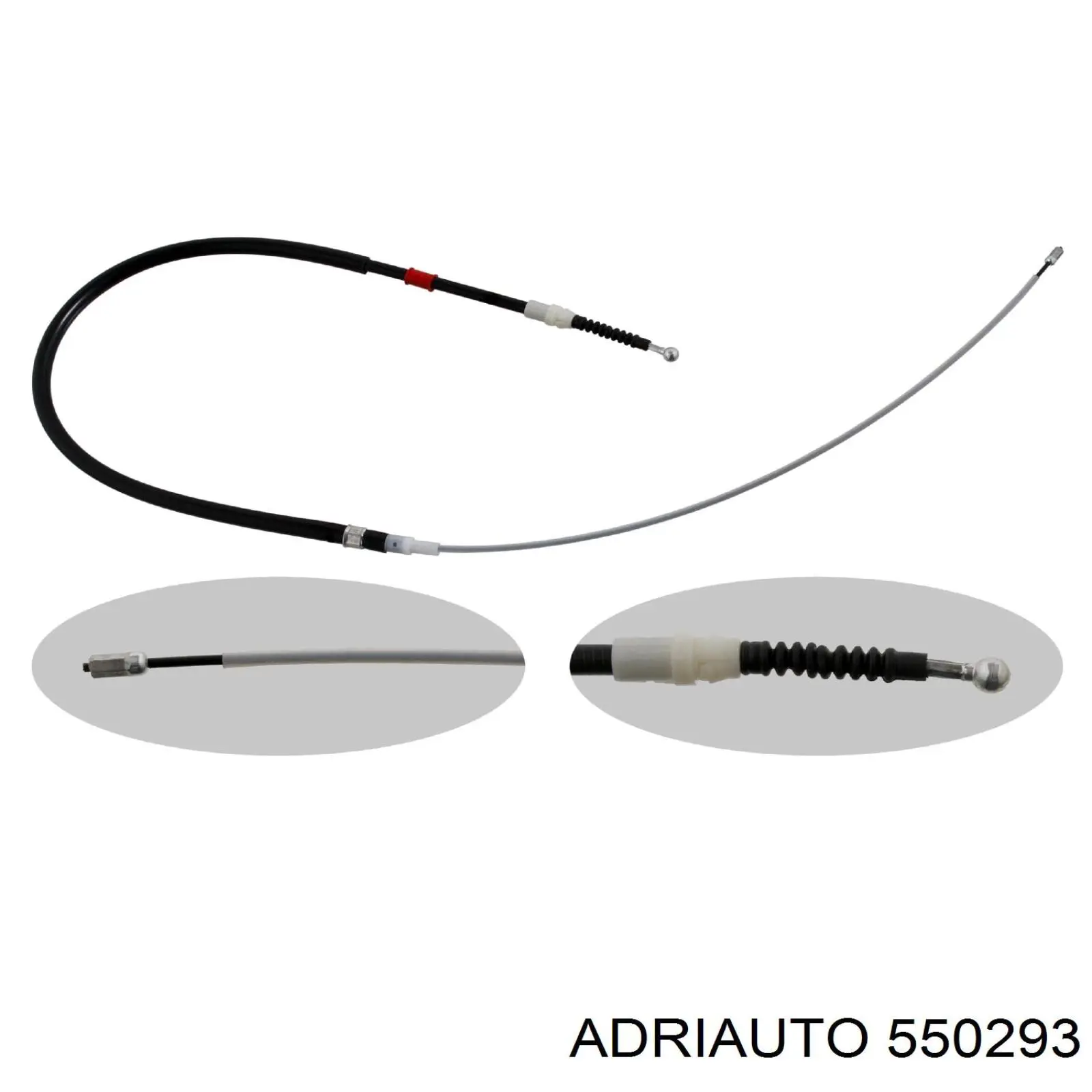 Linka hamulca ręcznego tylna prawa/lewa Adriauto 550293 cena, od 14,80 USD