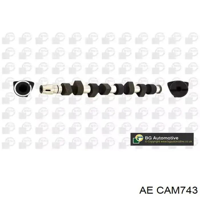 Do koszyka CAM743 AE Wał rozrządu silnika ssący, dolotowy