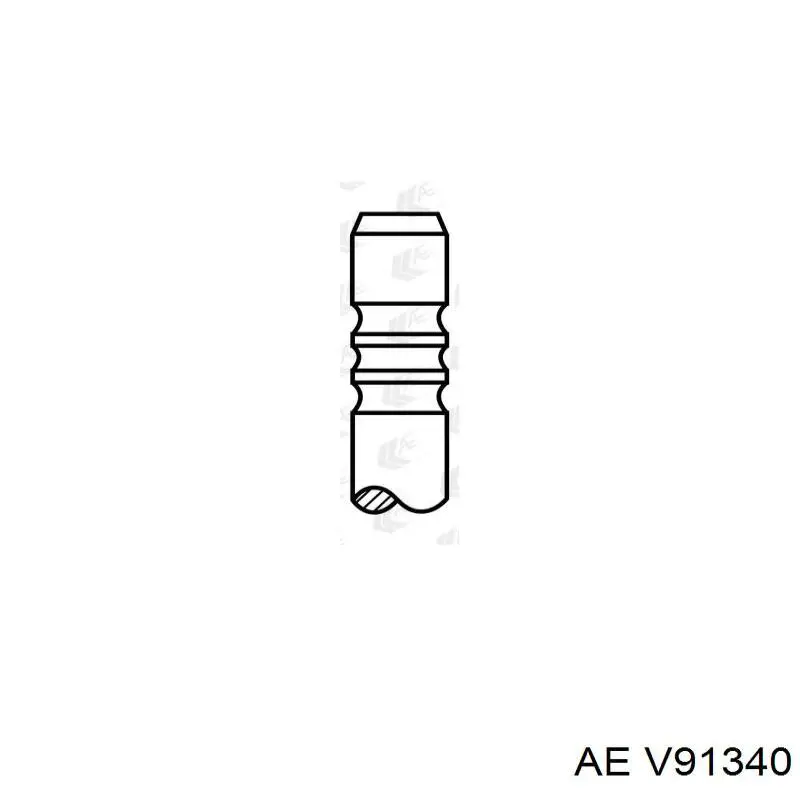Do koszyka V91340 AE Zawór wydechowy