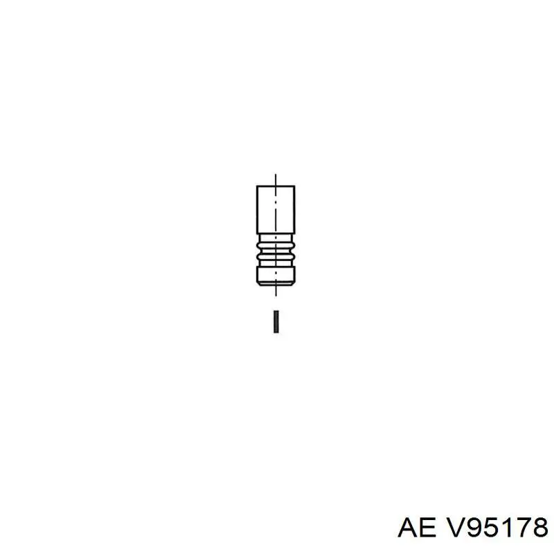 V95178 AE zawór wydechowy