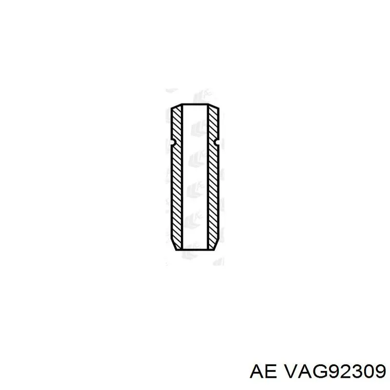 VAG92309 AE Prowadnica zaworu