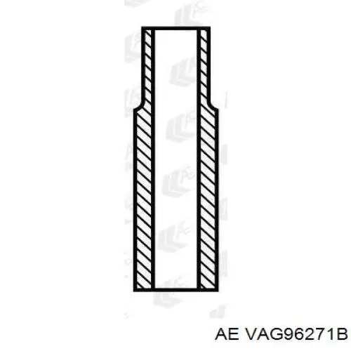 Do koszyka VAG96271B AE Prowadnica zaworu