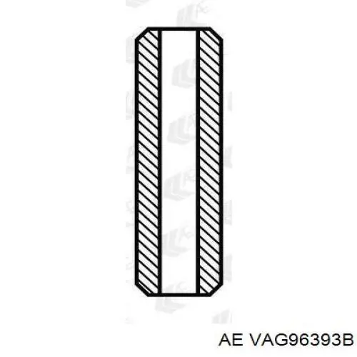 VAG96393B AE prowadnica zaworu wylotowego