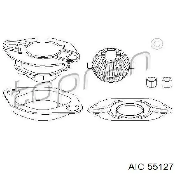 Zestaw naprawczy cięgna zmiany biegów AIC 55127 cena, od 7,94 USD