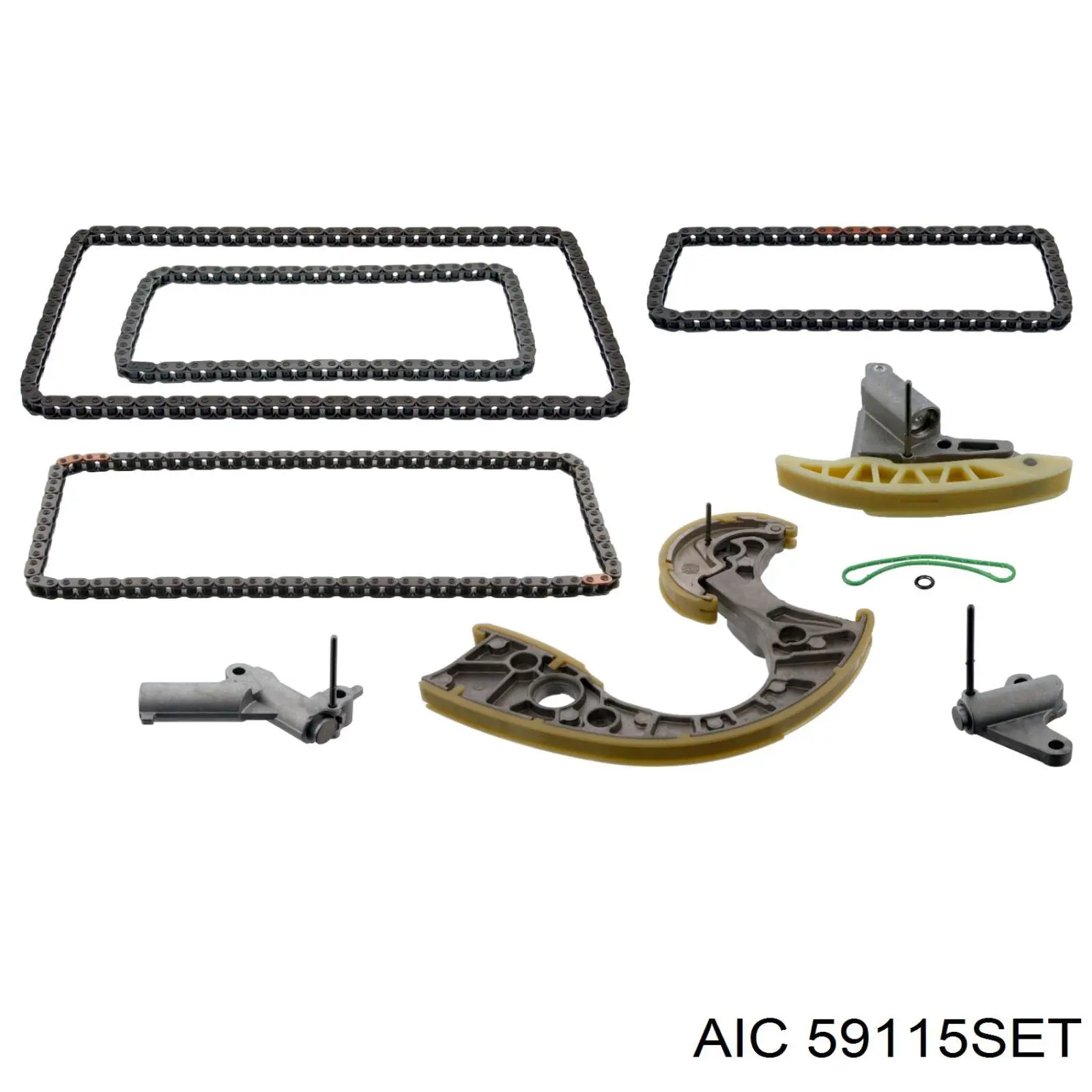 59115SET AIC Łańcuch rozrządu, zestaw