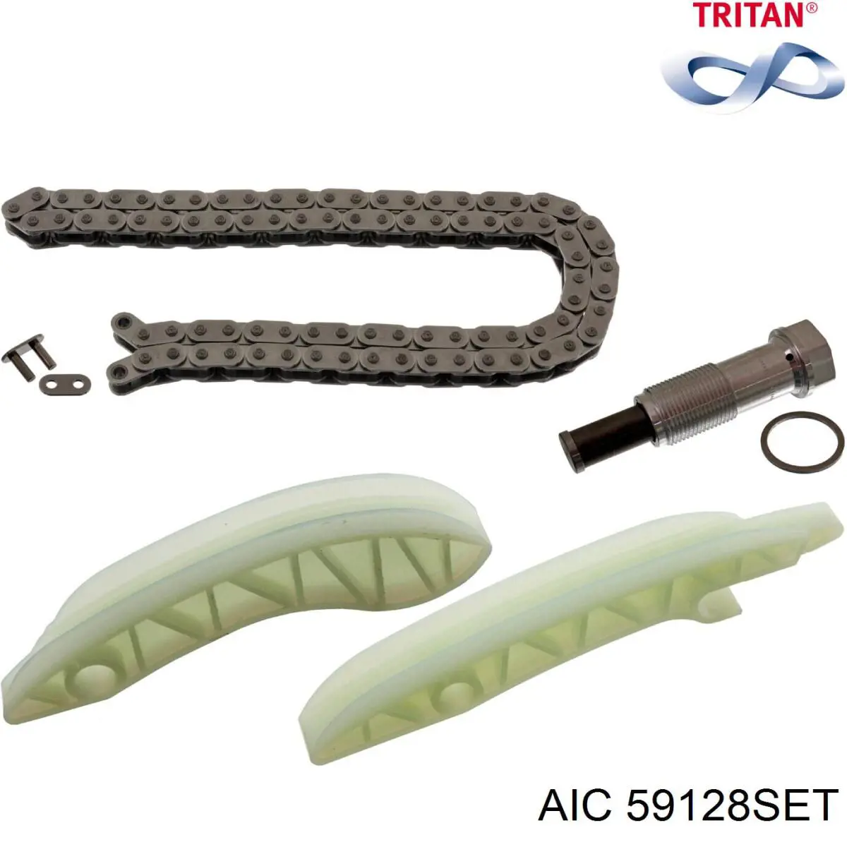 Łańcuch rozrządu górny, zestaw 59128SET AIC