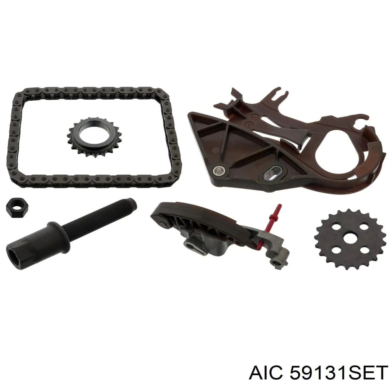 Łańcuch rozrządu, zestaw AIC 59131SET