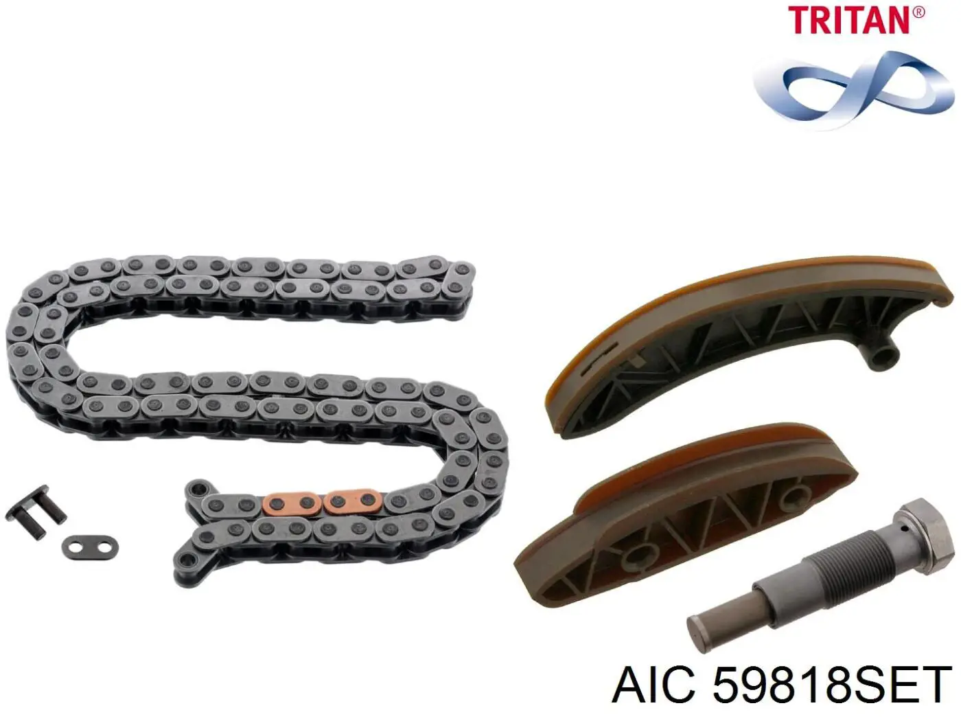 Łańcuch rozrządu, zestaw AIC 59818SET cena, od 207,41 USD