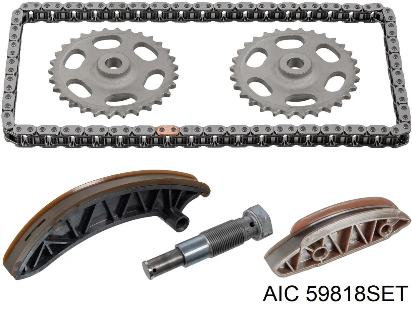 59818SET AIC Łańcuch rozrządu, zestaw