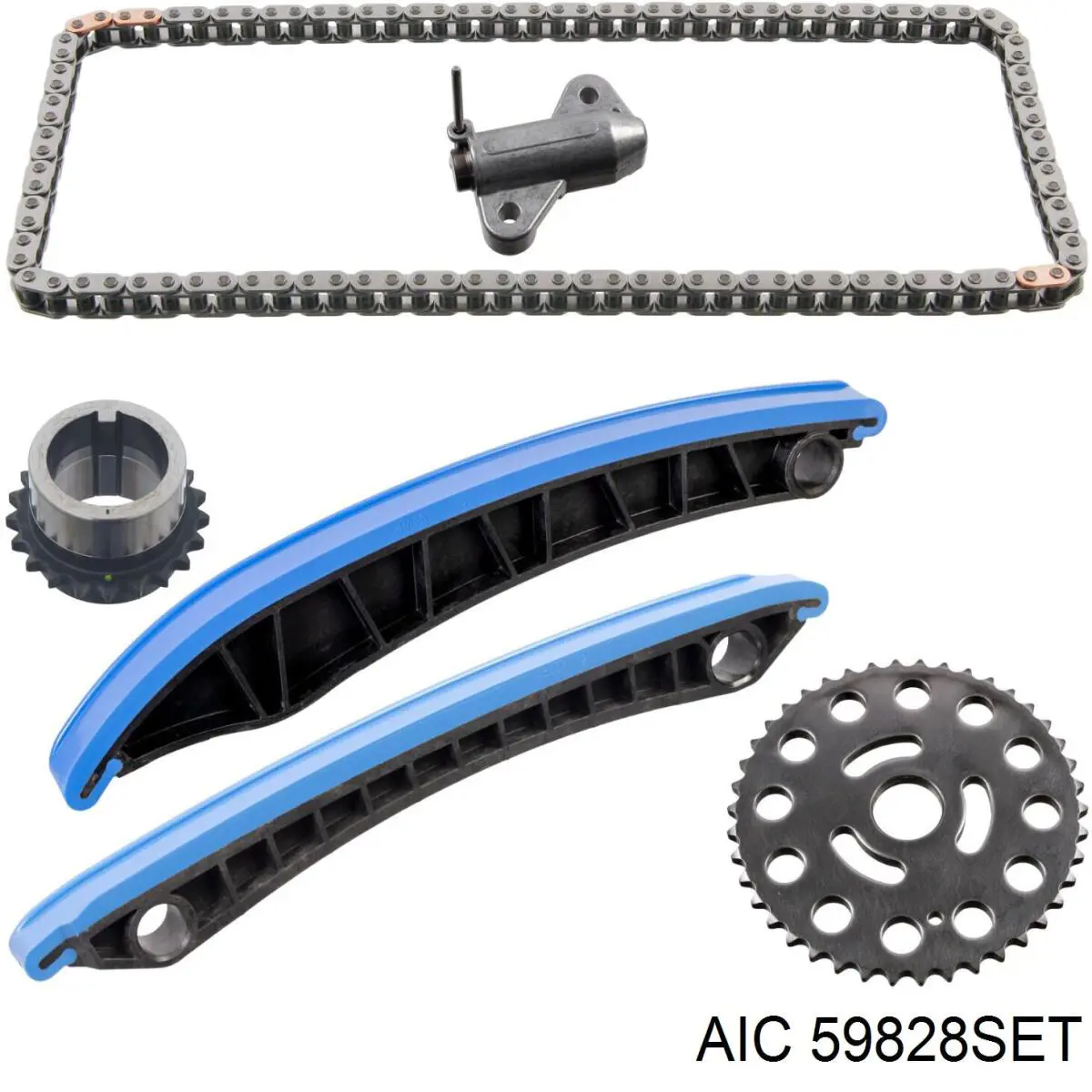 59828SET AIC Łańcuch rozrządu, zestaw