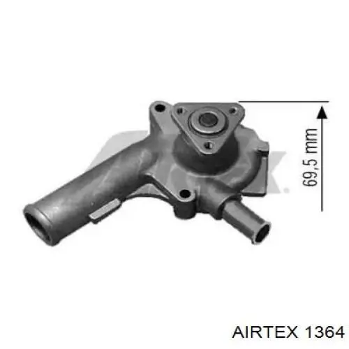 Pompa chłodząca wodna Airtex 1364 cena, od 32,80 USD