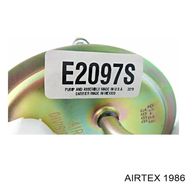 Do koszyka 1986 Airtex Pompa chłodząca wodna