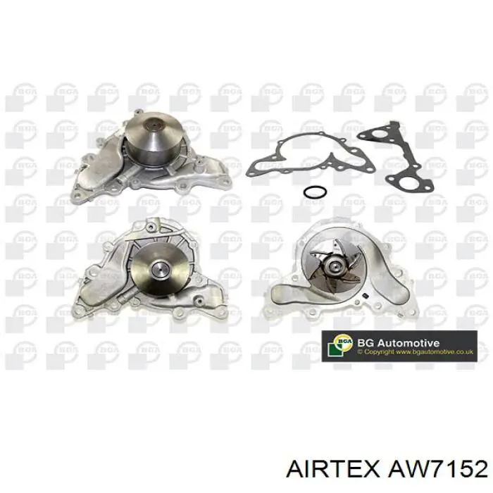 Pompa chłodząca wodna Airtex AW7152 cena, od 53,21 USD