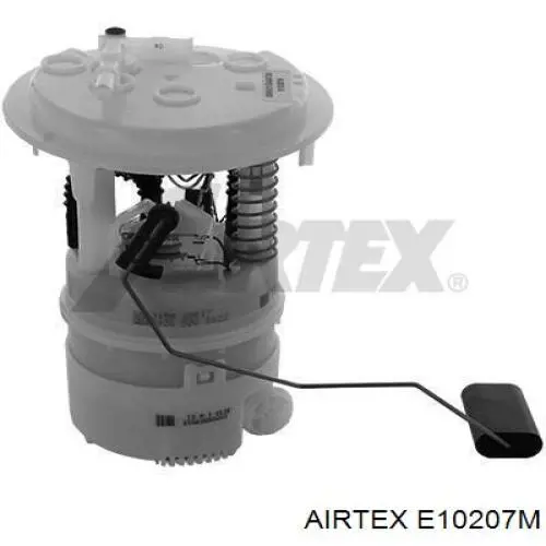 Do koszyka E10207M Airtex Moduł pompy paliwowej z czujnikiem poziomu paliwa