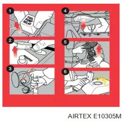 Moduł pompy paliwowej z czujnikiem poziomu paliwa Airtex E10305M cena, od 95,05 USD