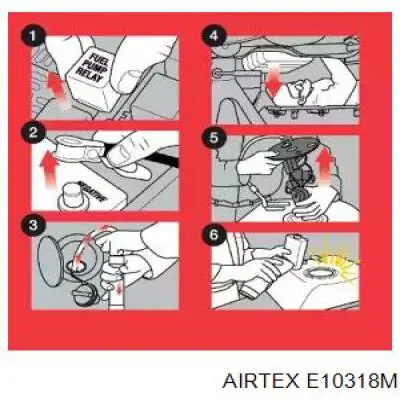 Moduł pompy paliwowej z czujnikiem poziomu paliwa Airtex E10318M cena, od 117,63 USD