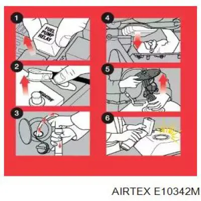 Moduł pompy paliwowej z czujnikiem poziomu paliwa Airtex E10342M cena, od 107,52 USD