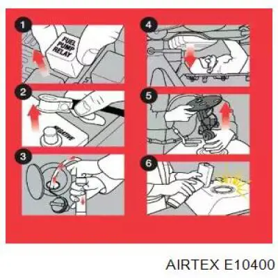 Pompa paliwa główna Airtex E10400 cena, od 53,69 USD