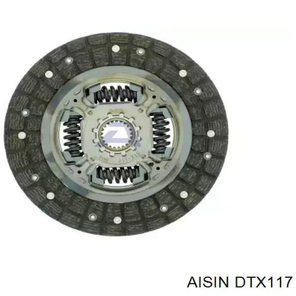 Tarcza sprzęgła Aisin DTX117 cena, od 57,31 USD