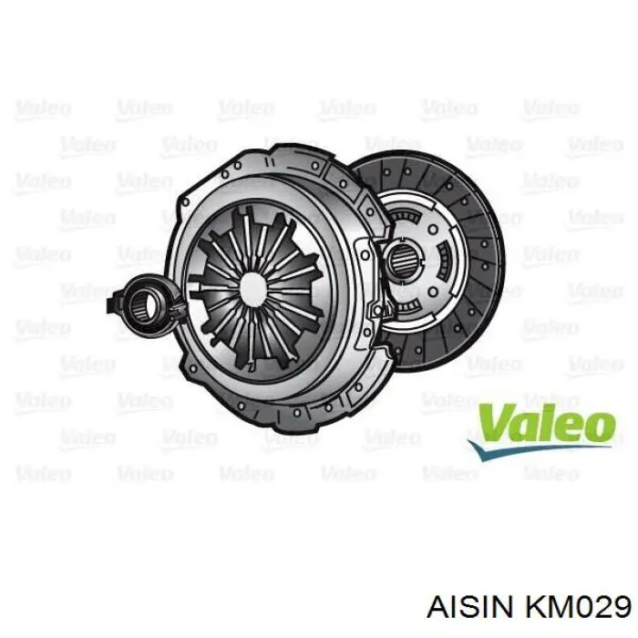 Zestaw sprzęgła (3 części) Aisin KM029 cena, od 191,68 USD