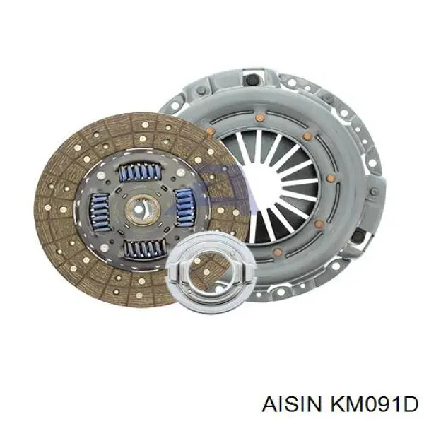Do koszyka KM091D Aisin Zestaw sprzęgła (3 części)