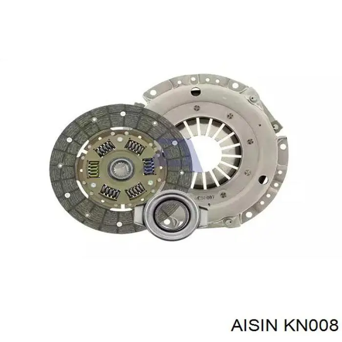 KN008 Aisin Zestaw sprzęgła (3 części)