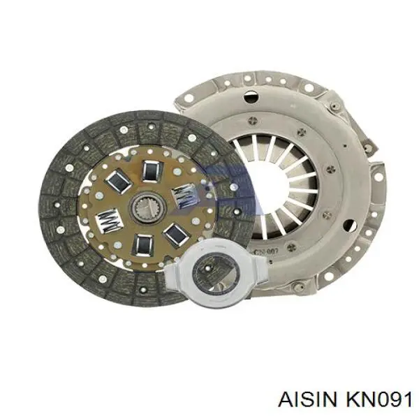 KN091 Aisin Zestaw sprzęgła (3 części)