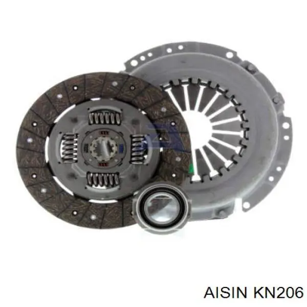 KN206 Aisin Zestaw sprzęgła (3 części)