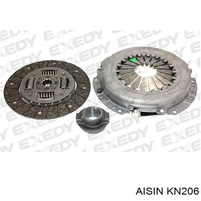 Do koszyka KN206 Aisin Zestaw sprzęgła (3 części)