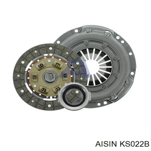 KS022B Aisin Zestaw sprzęgła (3 części)