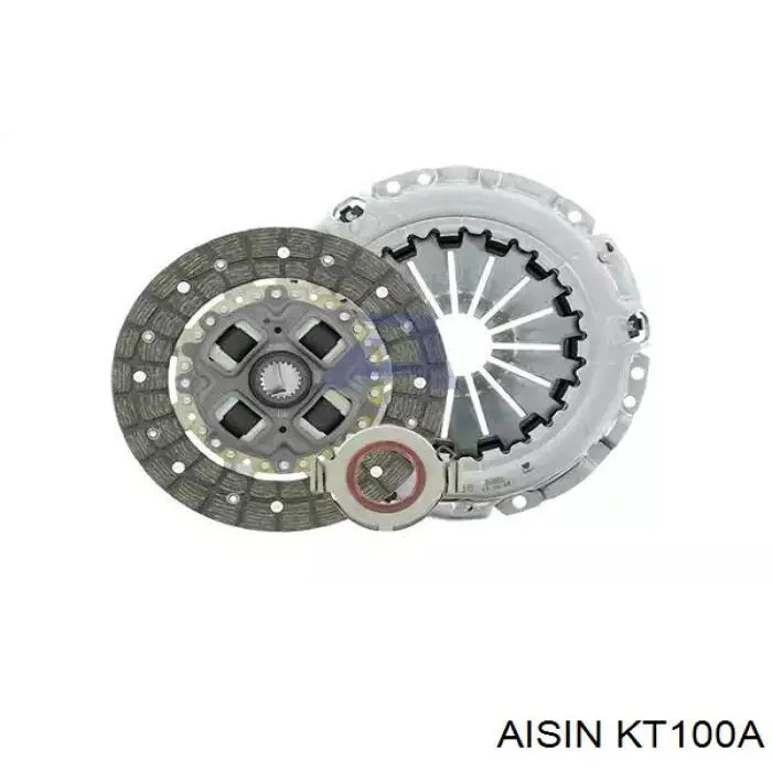 KT100A Aisin Zestaw sprzęgła (3 części)